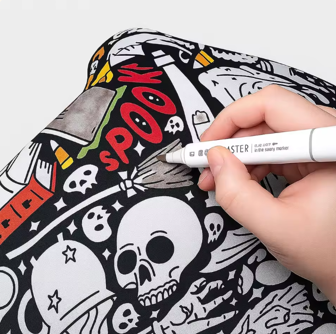 Halloween Coloring Blanket